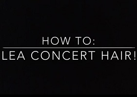 How to Concert Hair Guide with Miss Caitlin